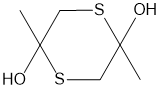 2,5-二甲基-2,5-二羥基-1，4-二硫代環己烷       二聚巰基丙酮
