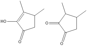 2-Hydroxy-3,4–dimethyl-2-cyclopenten-1-on
3,4-Dimethylcyclo-pentane-1,2-dione